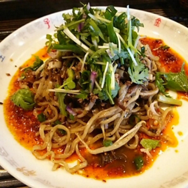 汁なし黒胡麻担々麺(十六房 )