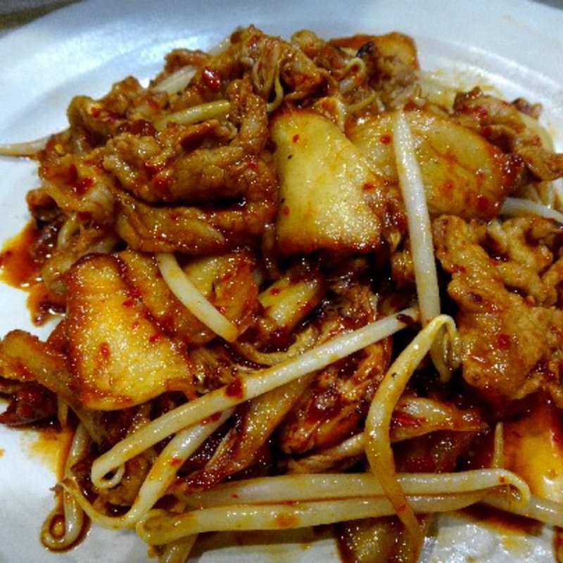 豚キムチ炒め(千両 )