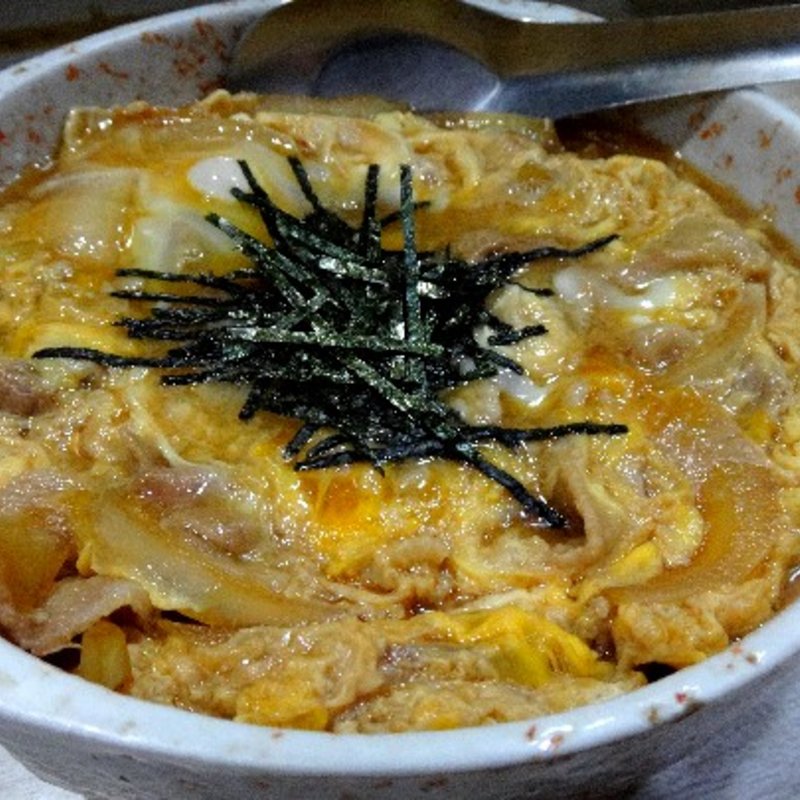 豚肉の卵とじ(千両 )