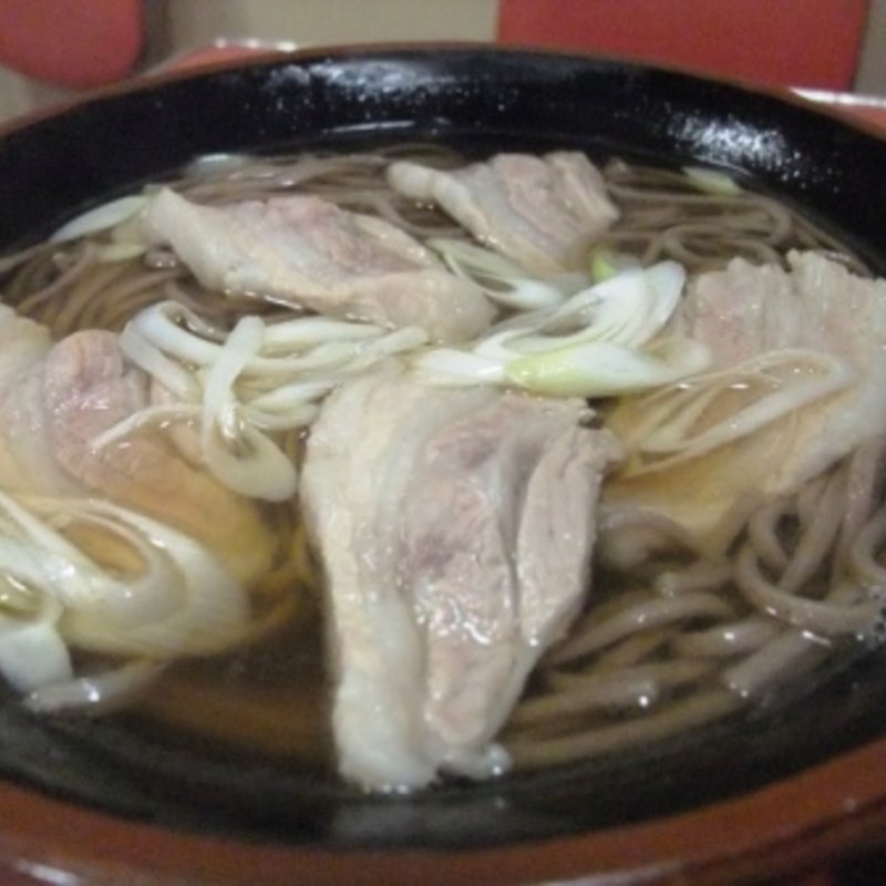 肉そば（ぶた）(千両)