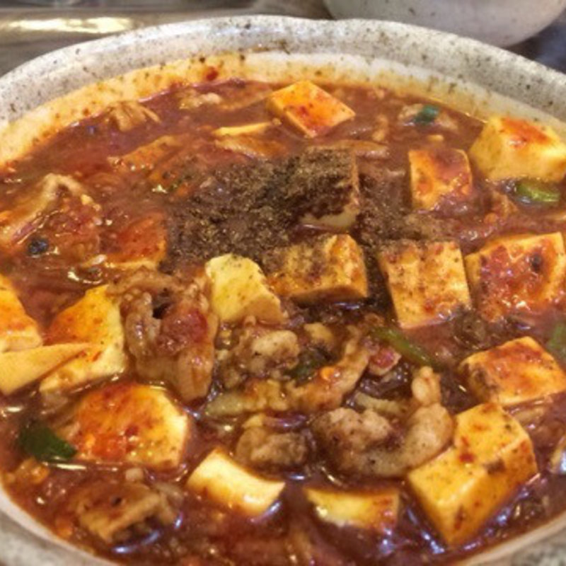 麻婆豆腐(広東料理処 お好み焼 千代)