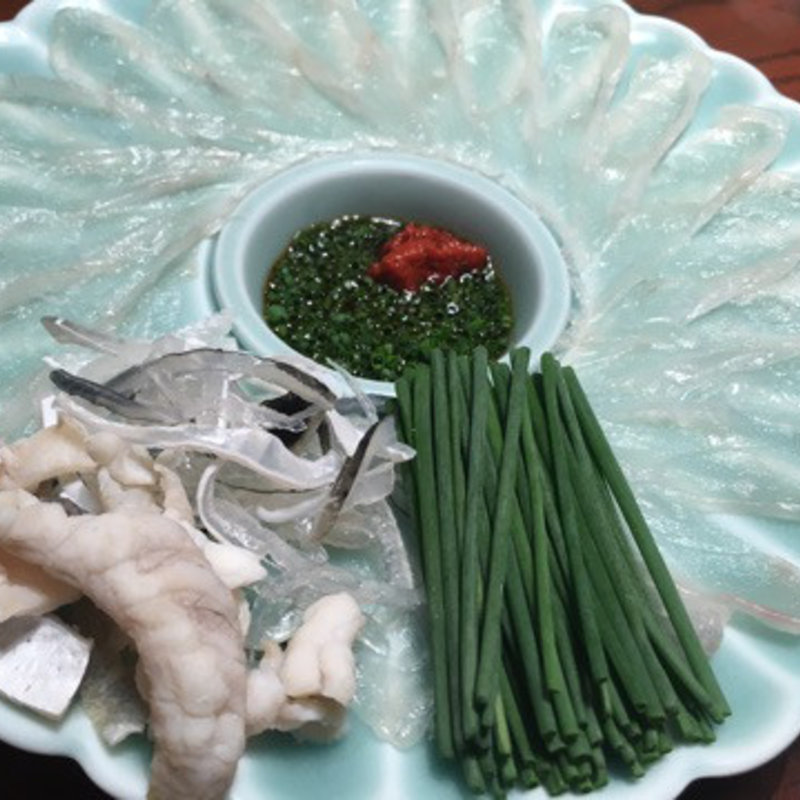 ふぐ刺し(千年成 )