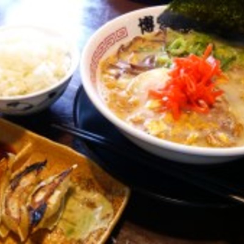 極ラーメン餃子ランチ(半蔵 （はんぞう）)