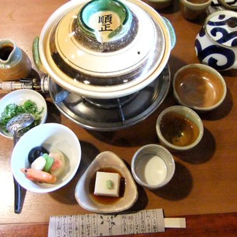 南禅寺名物 ゆどうふ 花(南禅寺 順正 （なんぜんじ じゅんせい）)