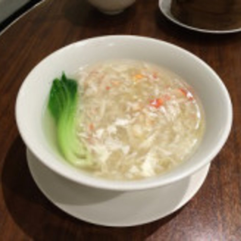 タラバガニ入りあんかけ汁そば(南翔饅頭店 ミッドランドスクエア店)