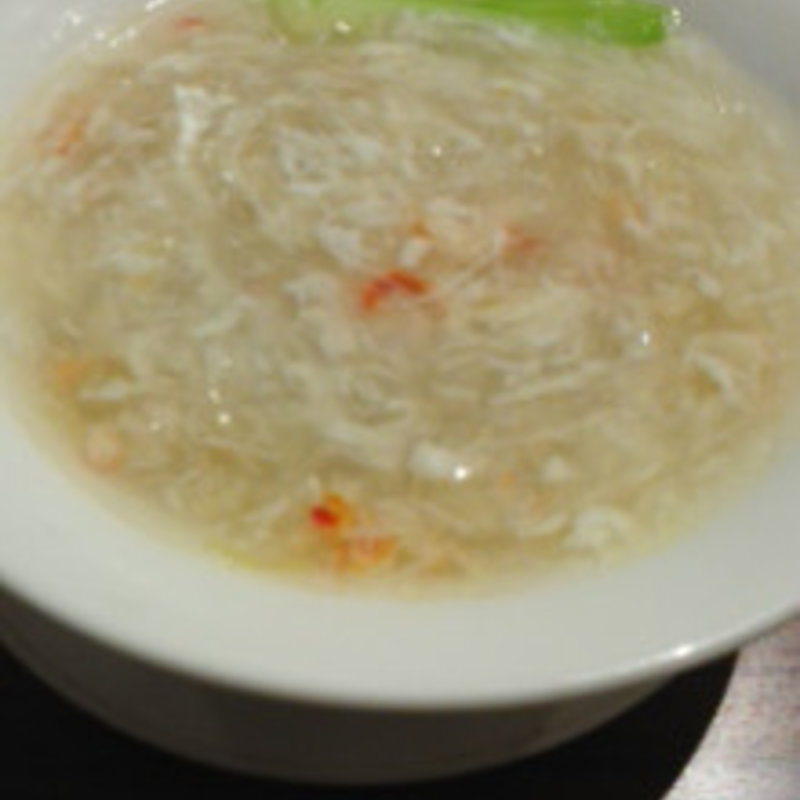 たらば蟹入りあんかけ汁そばセット(南翔饅頭店 ミッドランドスクエア店)