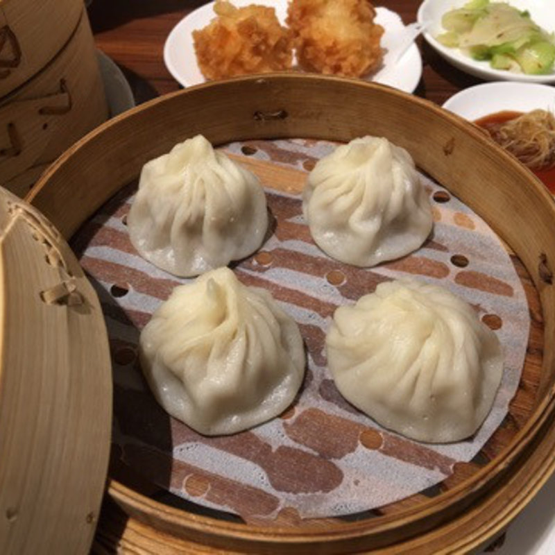 ランチセットの小籠包(4個）(南翔饅頭店 ミッドランドスクエア店)