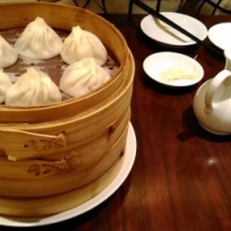 海老と豚の小籠包(南翔饅頭店)