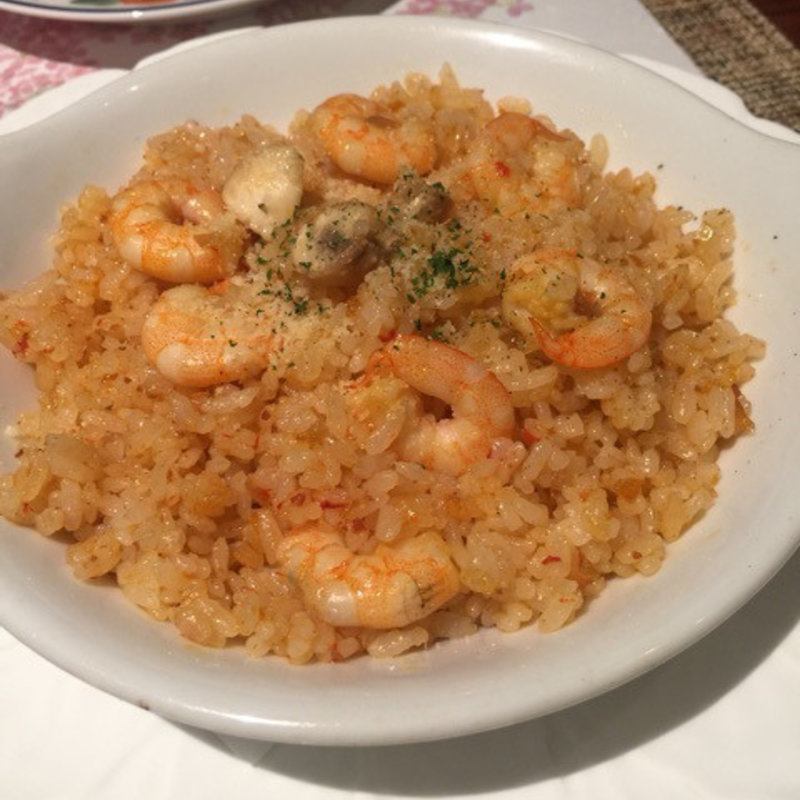 エビピラフ(南蛮銀圓亭(ナンバンギンエイテイ))