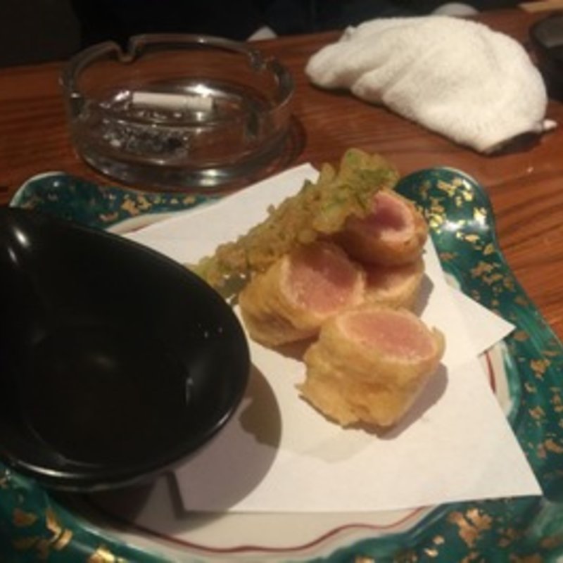 明太子の天ぷら(博多 海亭)