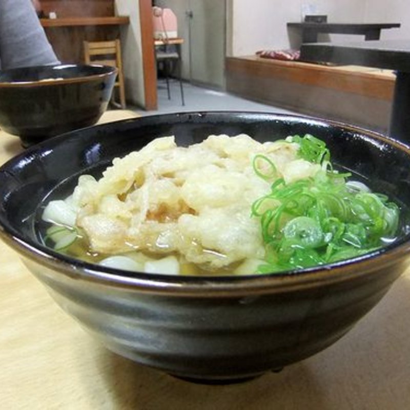 ごぼう天うどん(博多さぬきうどん 渡辺通店)