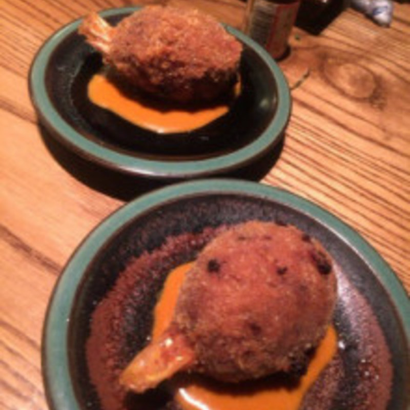 特製・海老クリームコロッケ(博多トクトク やきとり いっせい)