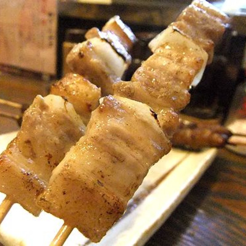 豚バラ(博多とりかわ大臣·住吉5丁目串房)