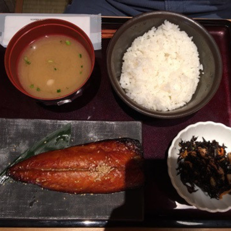 さばみりん定食(博多もつ鍋やまや 名古屋駅店)