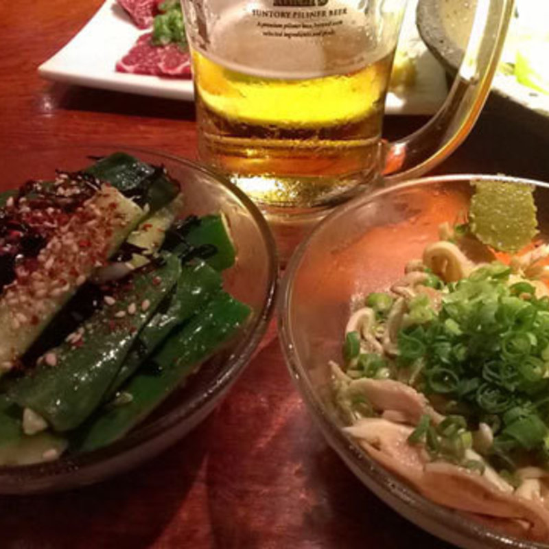 たたき胡瓜(博多串焼き バッテンよかとぉ)