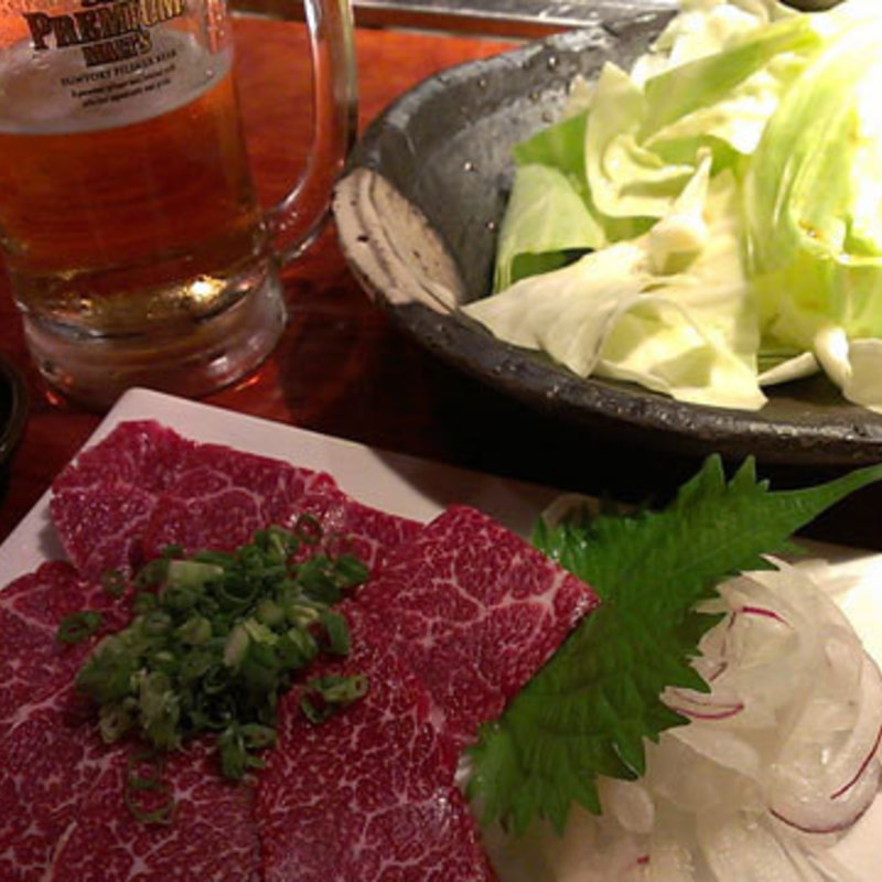 馬刺し(博多串焼き バッテンよかとぉ)