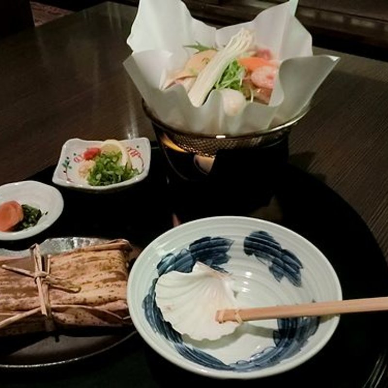 紙鍋うどんすき御膳(博多大福)