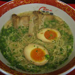 こってりラーメン　煮玉子トッピング(博多屋 広店 )