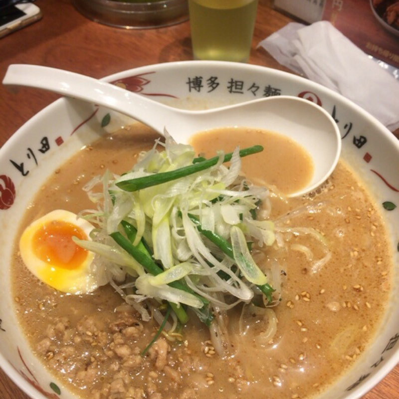 ごまとりそば(とり田美野島店)