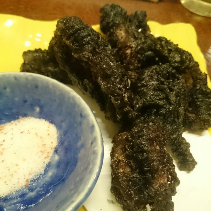 イカの後造り(博多魚がし 海の路)