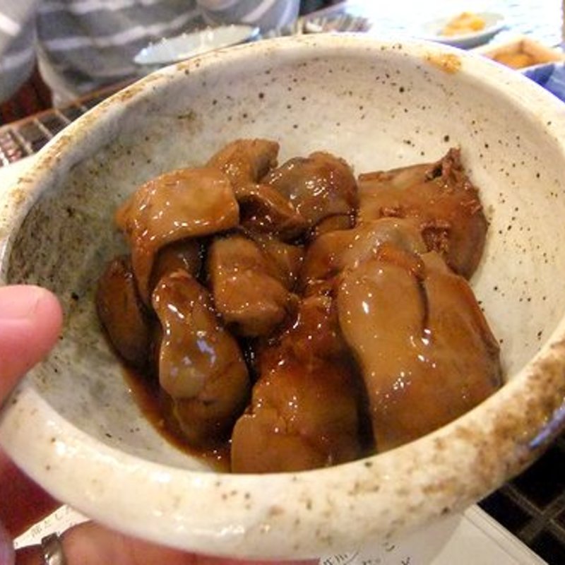 とり肝煮(博多漁家磯貝 しらすくじら 博多駅前店)