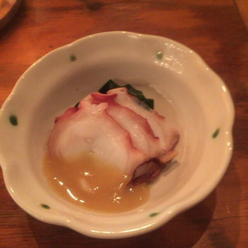 タコの酢味噌和え(博多炉端 魚男)