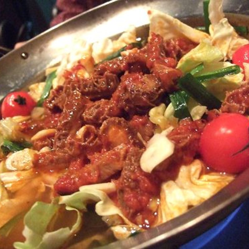 トリッパ鍋(博多蒸し炉端　國廣 中洲本店 （クニヒロ）)