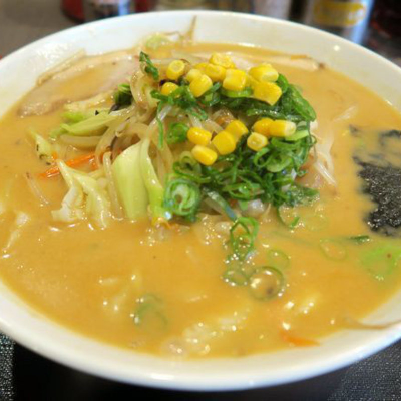 味噌ちゃんぽん(博多とんこつラーメンまるせん)