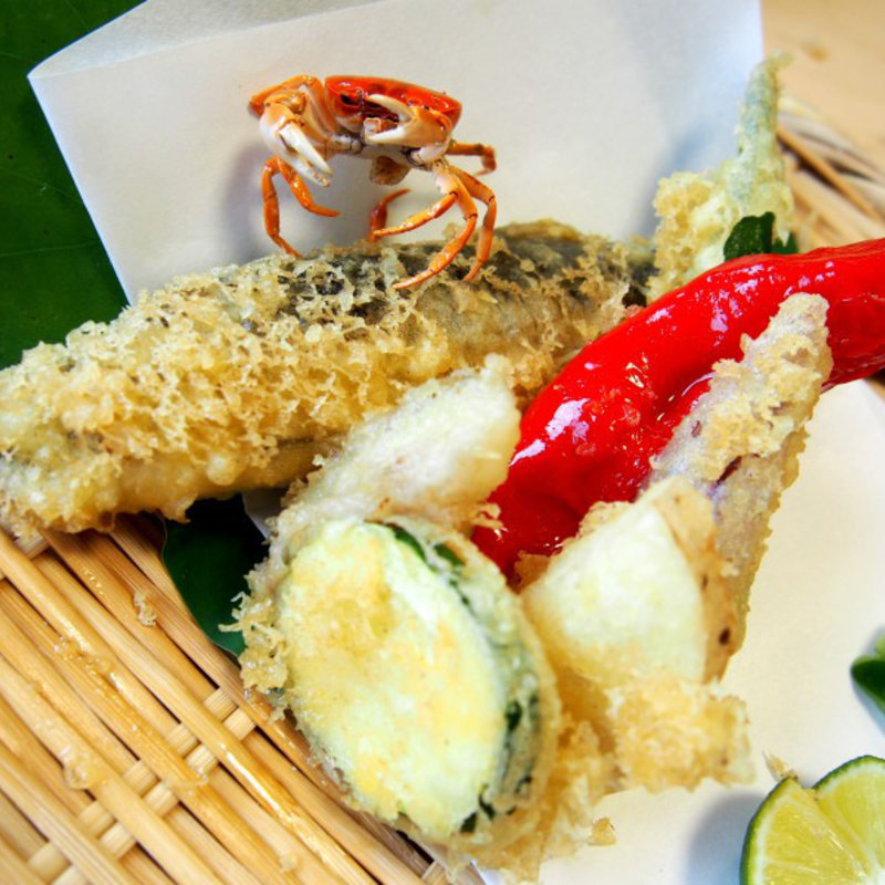 鮎の天ぷら(友栄 （ともえい）)