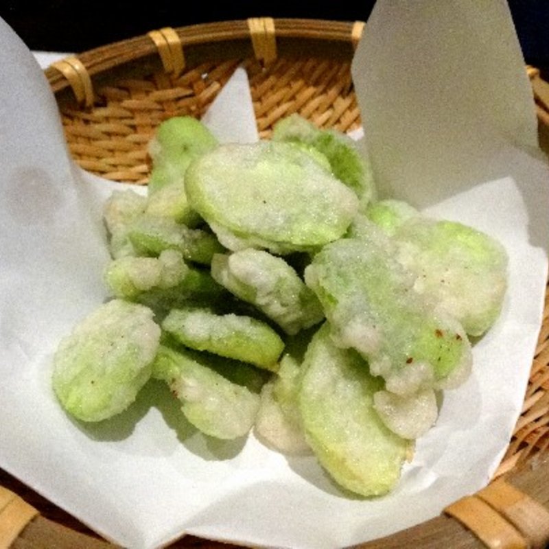 そら豆の天ぷら(双々)