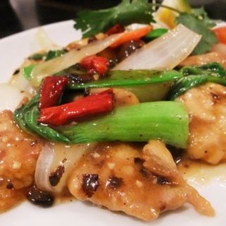 豚ヒレのトウチー炒め(双琉 （souryu）)
