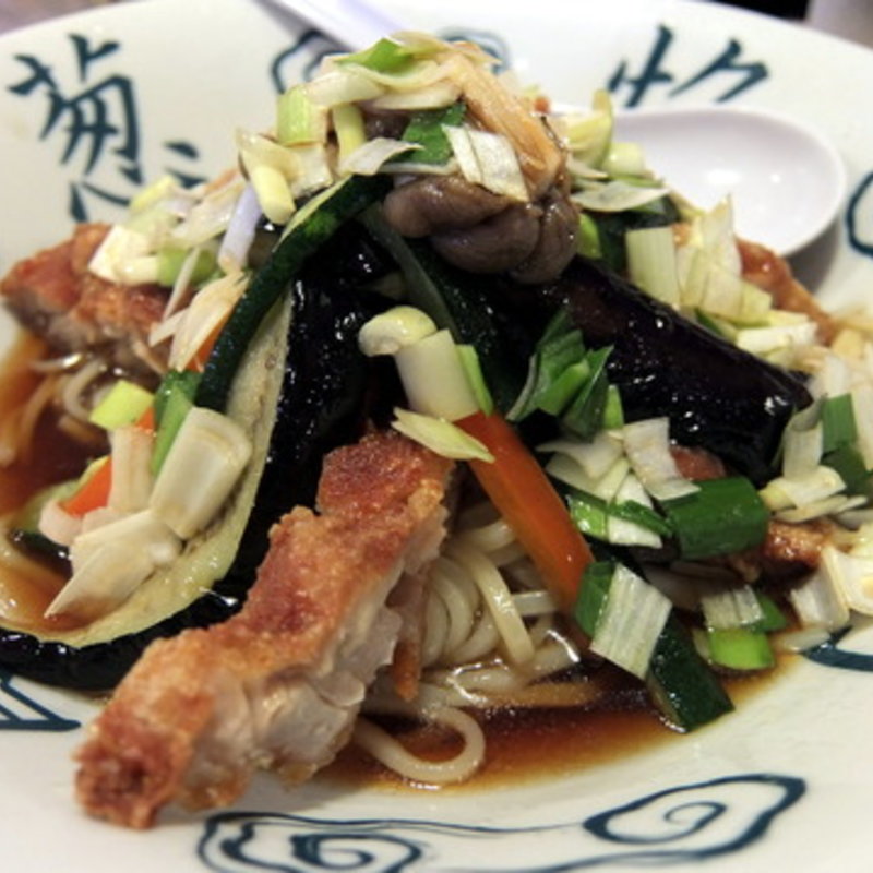 冷やし油淋鶏麺(古久家 湘南台店)