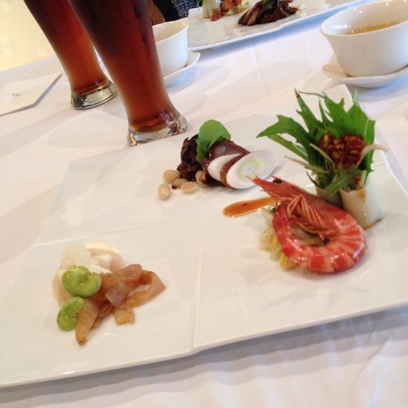 ランチコース 季節の前菜の盛り合わせ(古月 池之端本店)