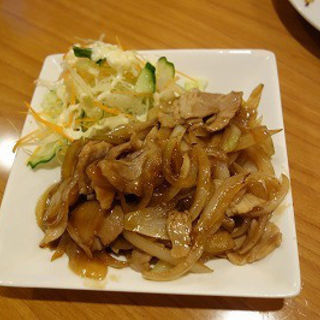 生姜焼き(台北飯店)