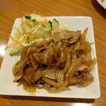 生姜焼き(台北飯店)