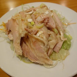 蒸し鶏(台北飯店)