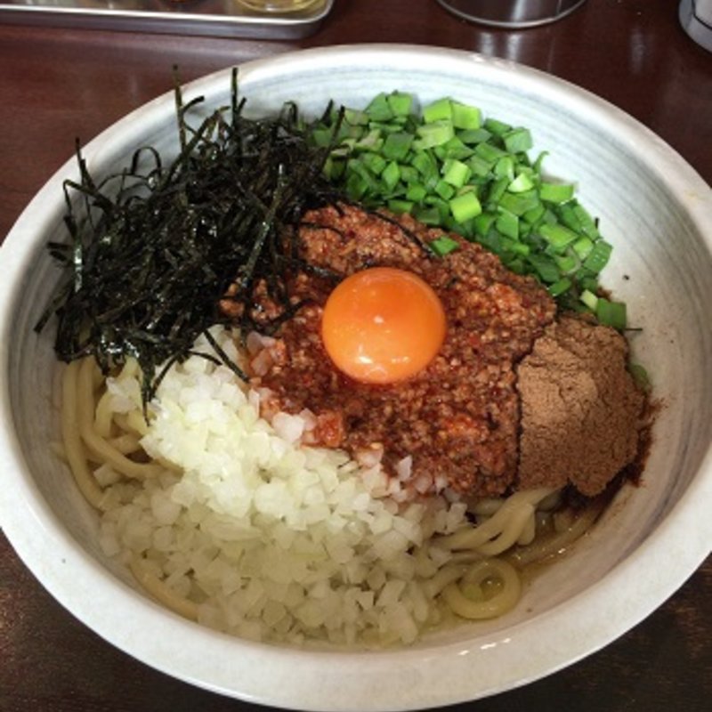 台湾まぜそば大盛(台湾まぜそばとピザそば俺の金太 )