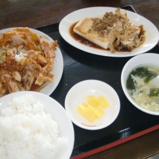 油淋鶏ランチ(台湾料理 四季紅 笠間店 )