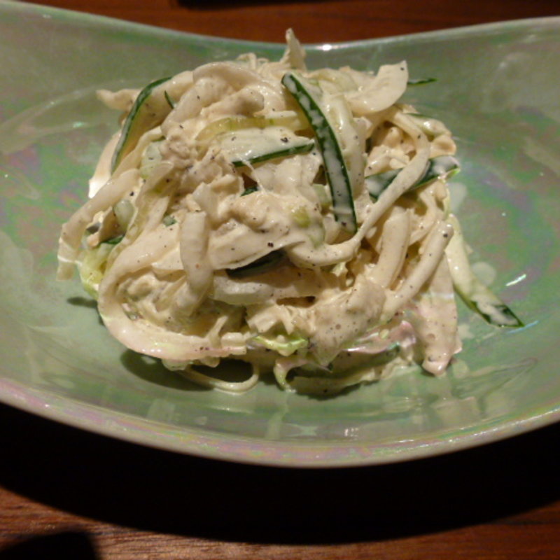 大根とホタテのサラダ(叶屋)