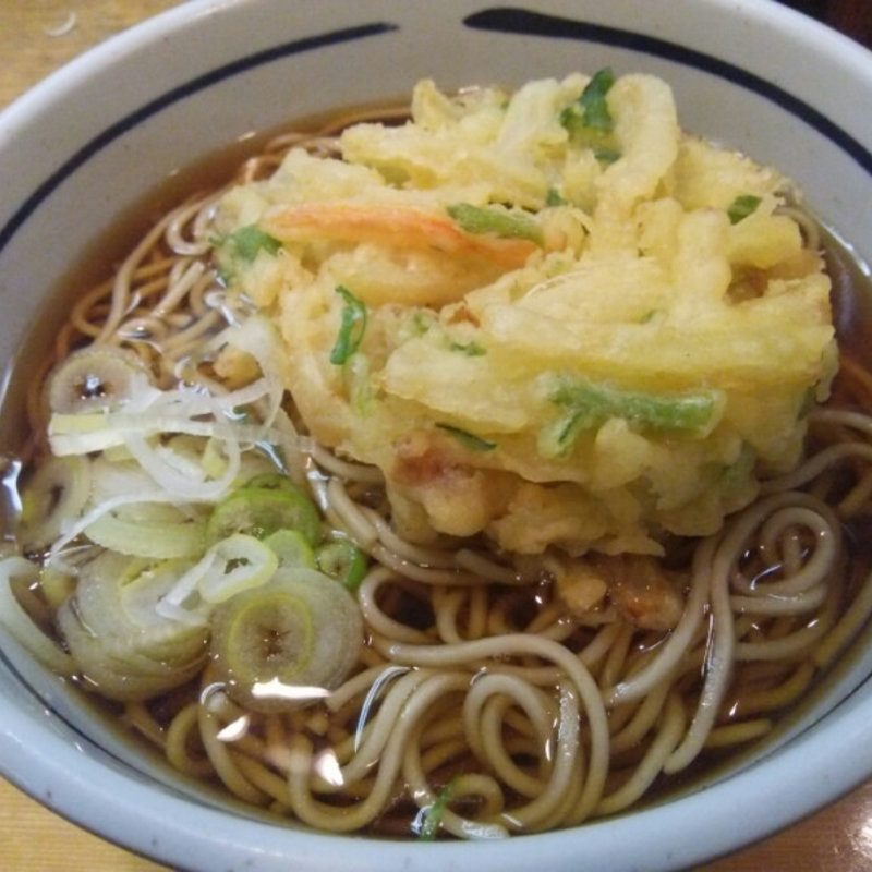 掻き揚げ蕎麦(吉そば神田店)