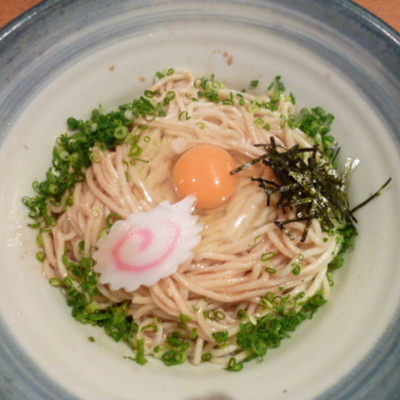 かま玉ラーメン(自家製熟成麺 吉岡 目白総本店)