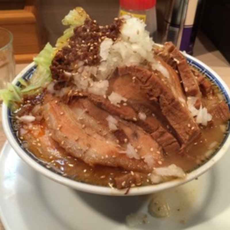 天風辛ジロー味噌味肉増し(名古屋辛ジロー 天風 )