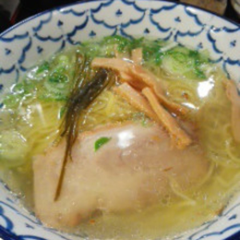 塩ラーメン(札幌らーめん ほくと亭)