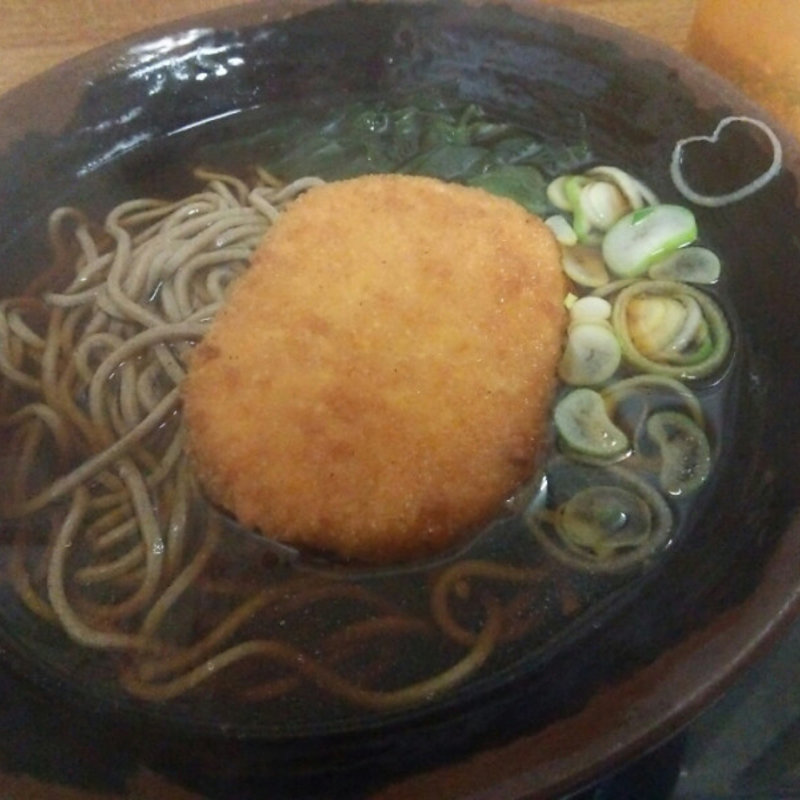コロッケ蕎麦(君塚 池袋店 )