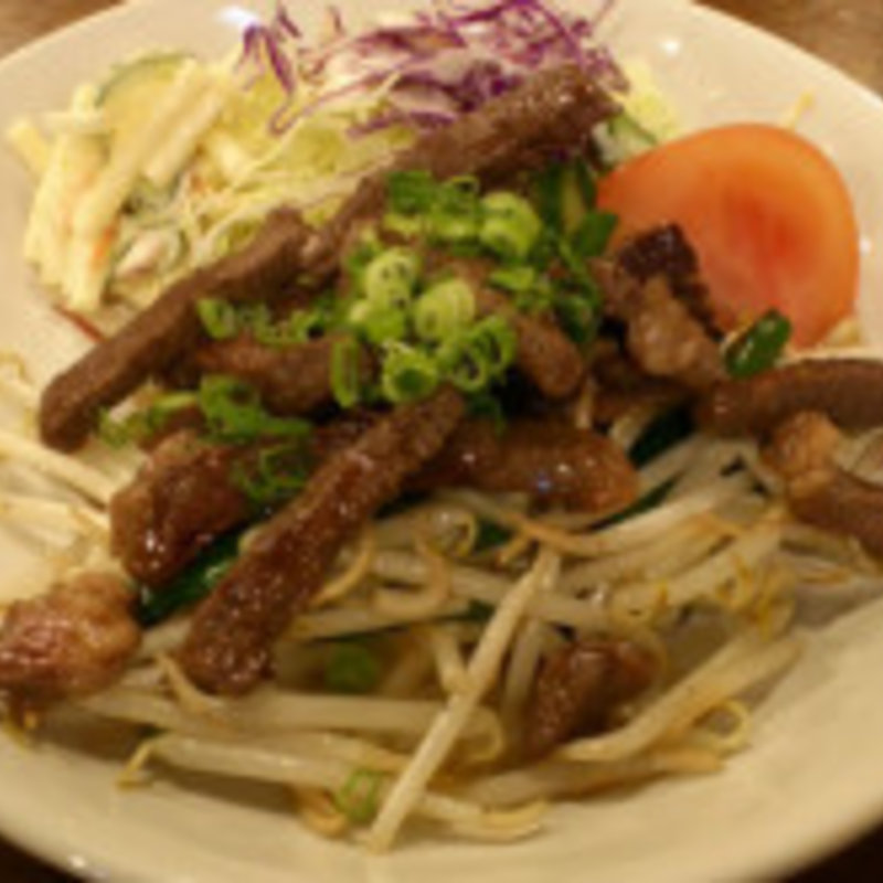 牛塩焼肉定食(呑々食堂rico！)