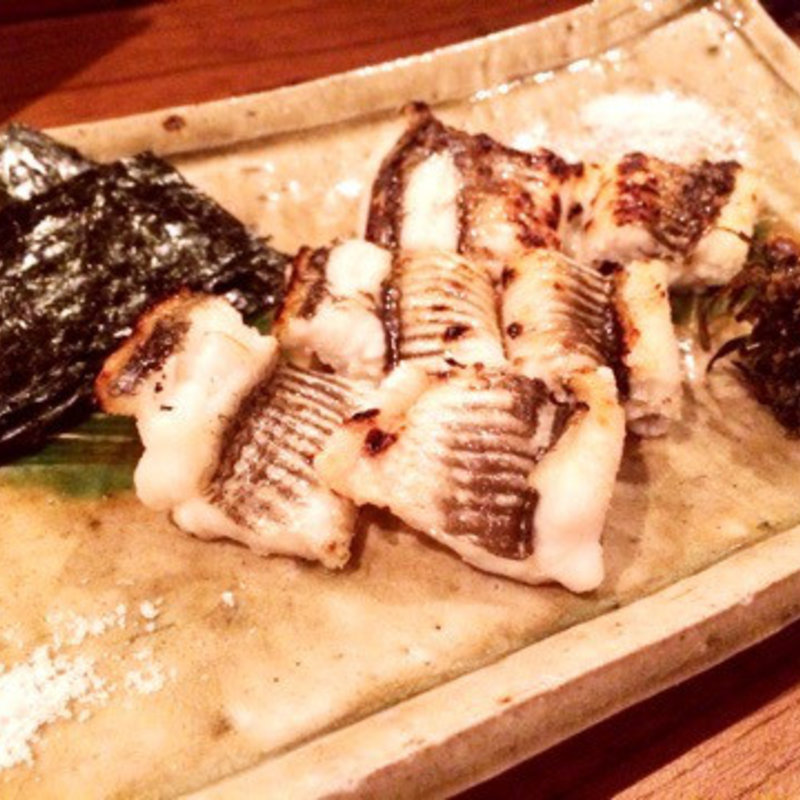鰻の白焼き(味のなかむら)