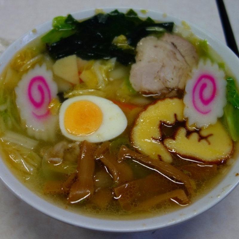 五目そば（出前）(味の十八番 )