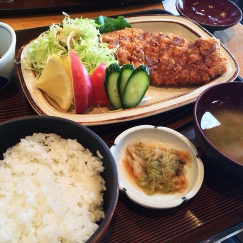 カツ定食(味の館 椰子之木 )