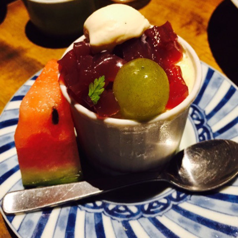 ピオーネのゼリー(味み亭 （あじみてい）)