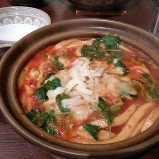 イタリアン味噌煮込みうどん(味噌煮込罠)